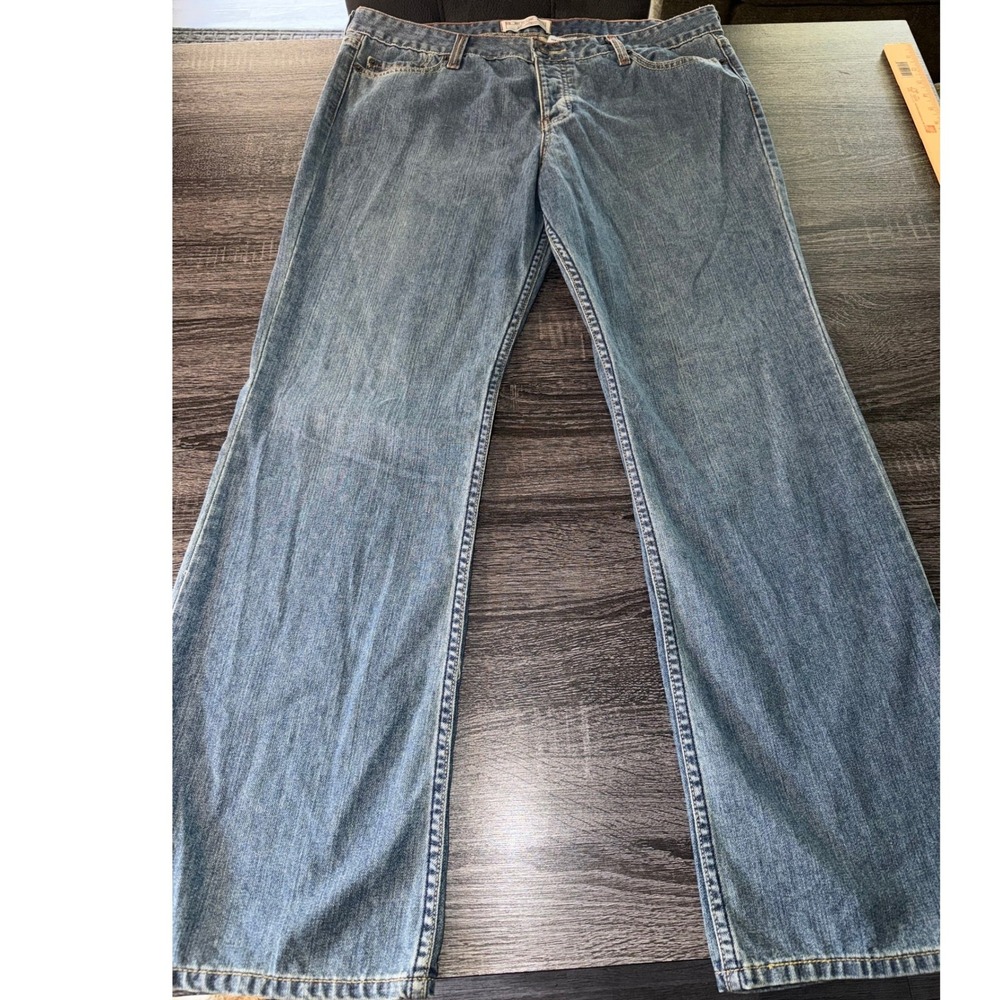 Levi Strauss Signature Boy Fit Flare Jeans Medium Wash Juniors‎ 17 Blue Denim